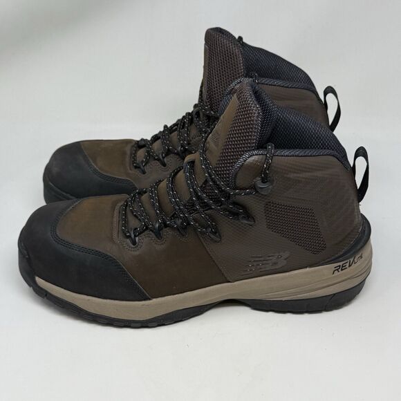 New Balance 989 Industrial Composite Toe Work Boots Mens 11.5 D Brown Leather - Picture 4 of 16